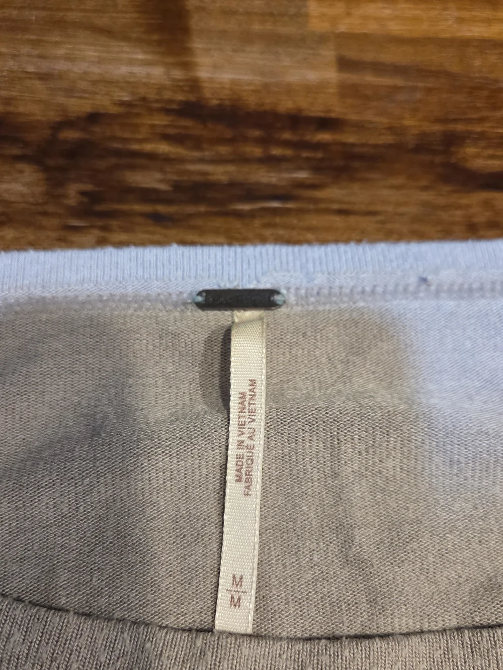 Free People Forever Your Girl Nude Colored Babydoll Long Sleeve Top Neutral Boho - Picture 4 of 7